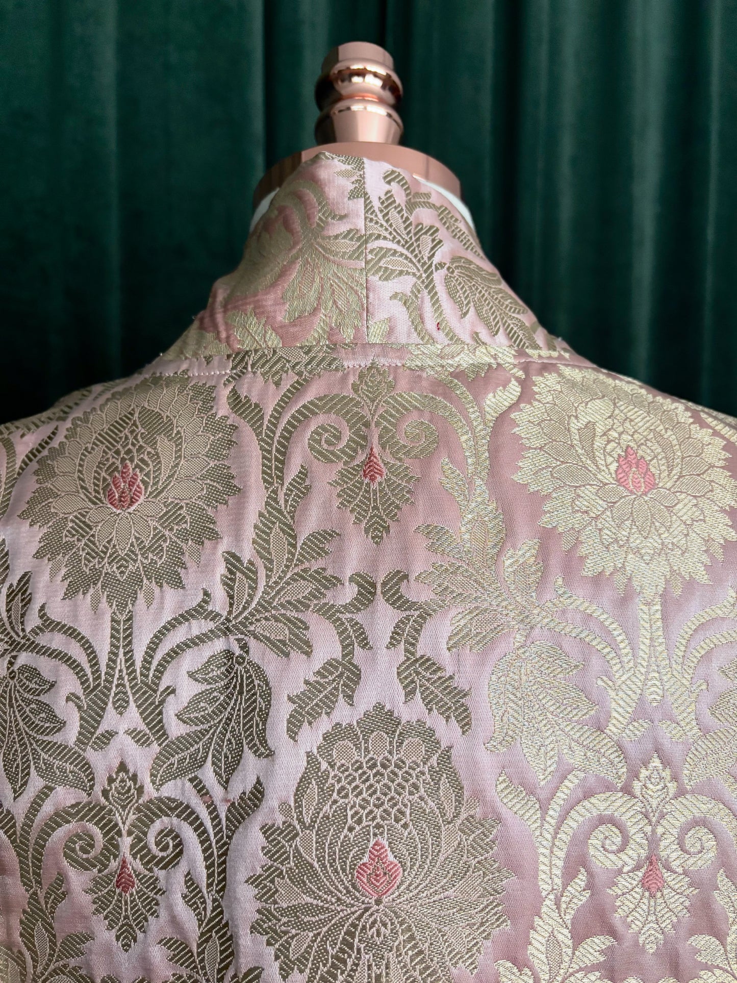 Jaqueta Brocado Benarsi rosé