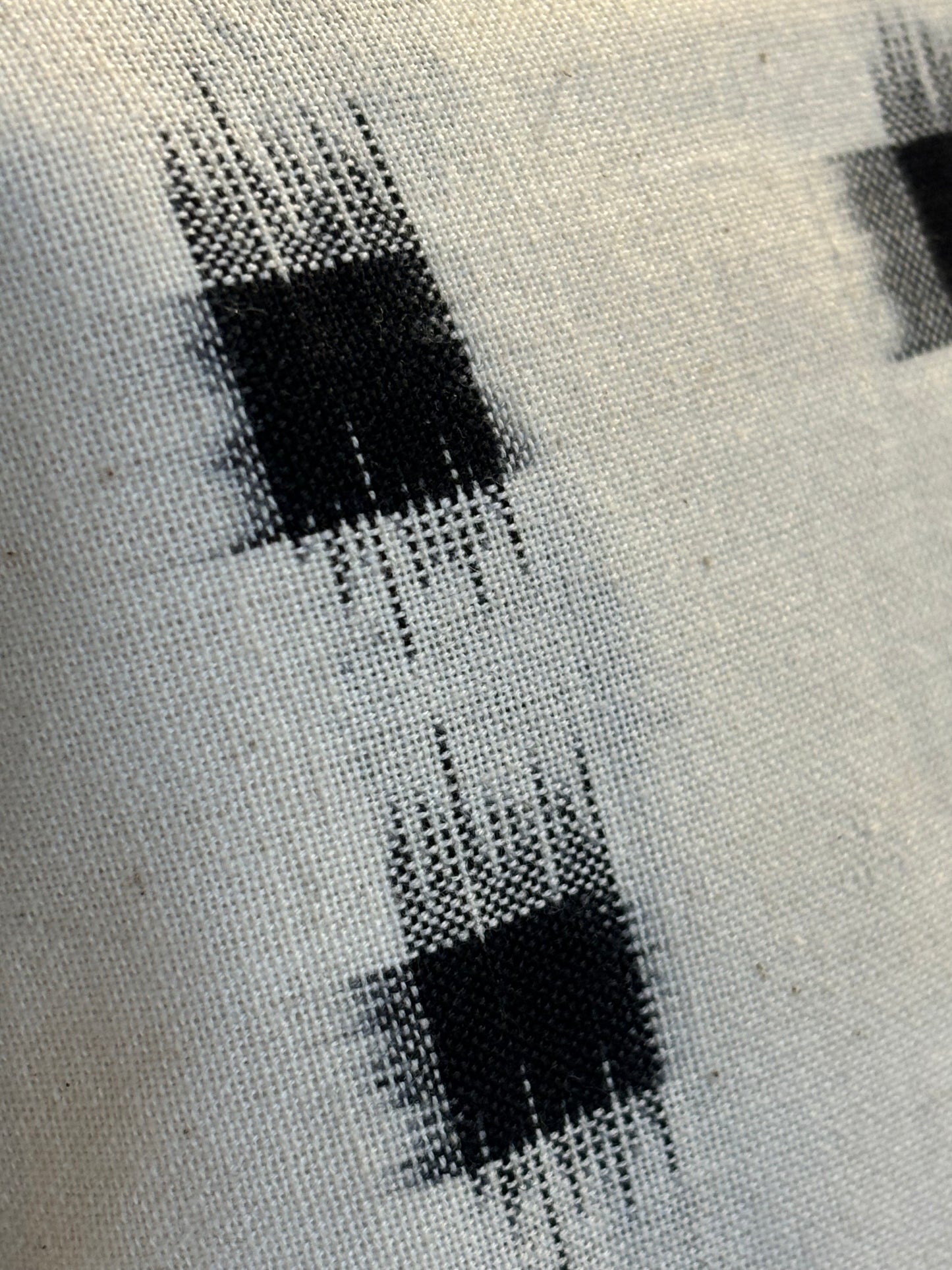 Summer Jacket Ikat branco/preto