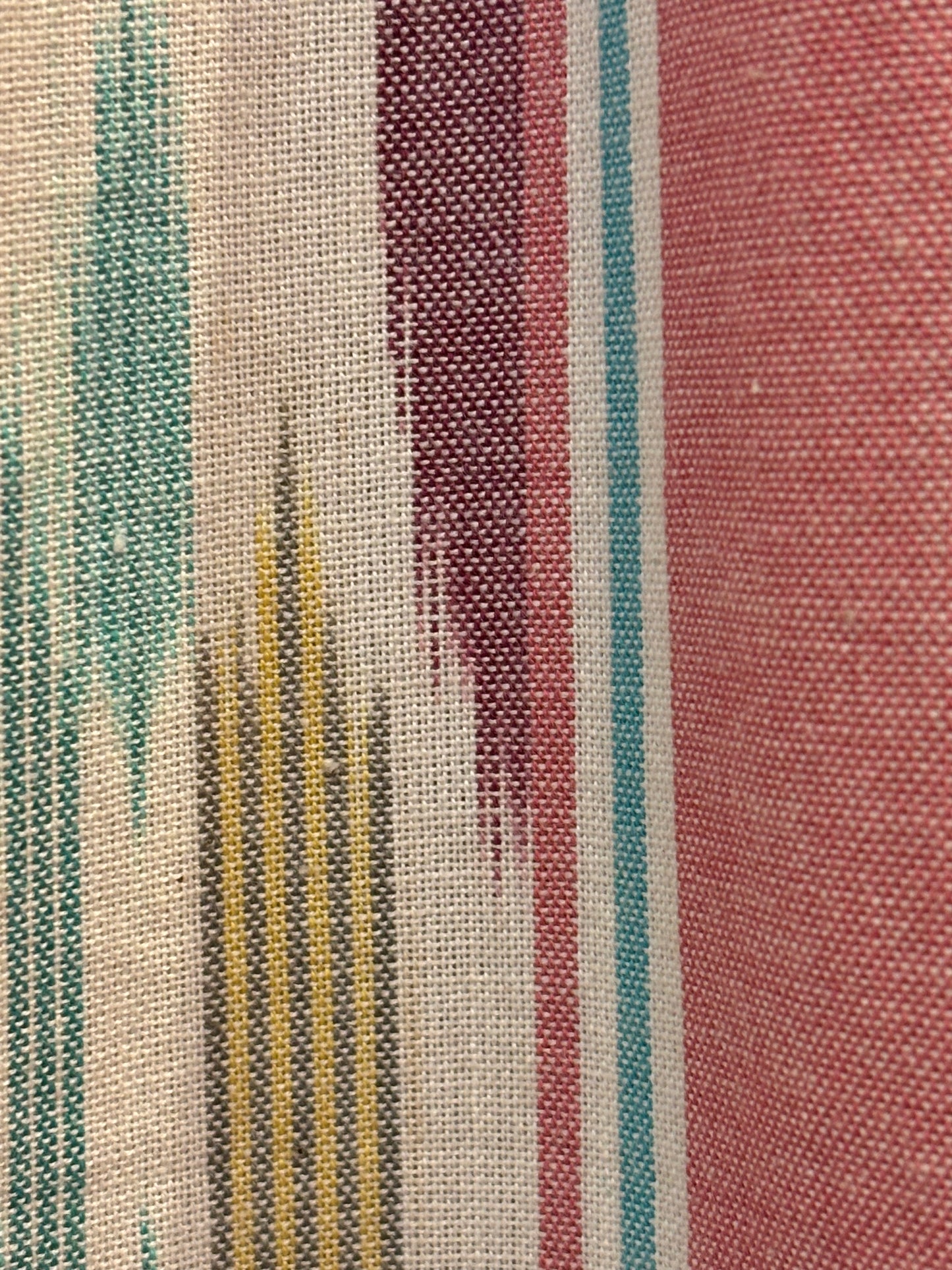 Vestido OSTUNI ikat stripes blush