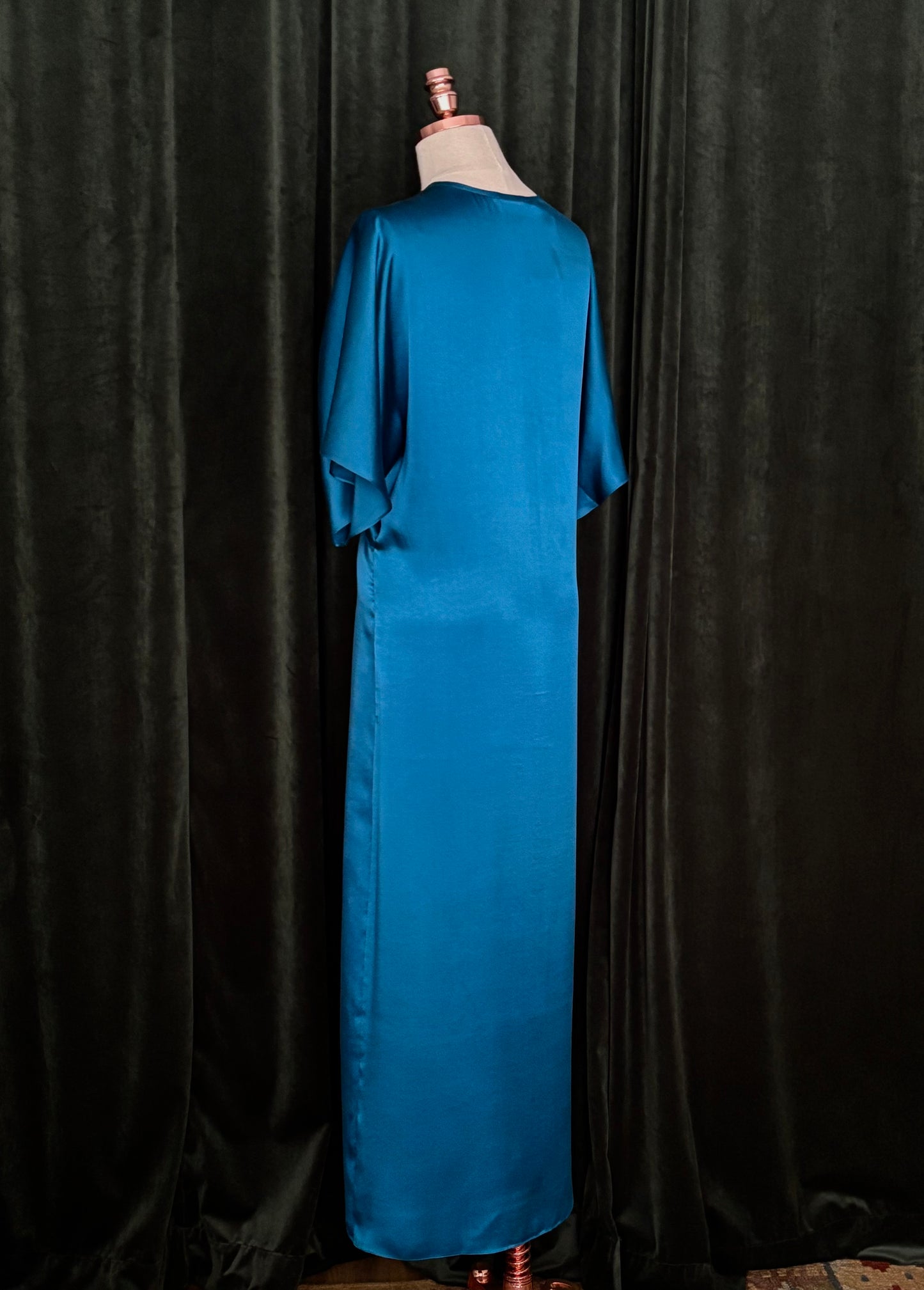 Vestido ATHENA petrol blue