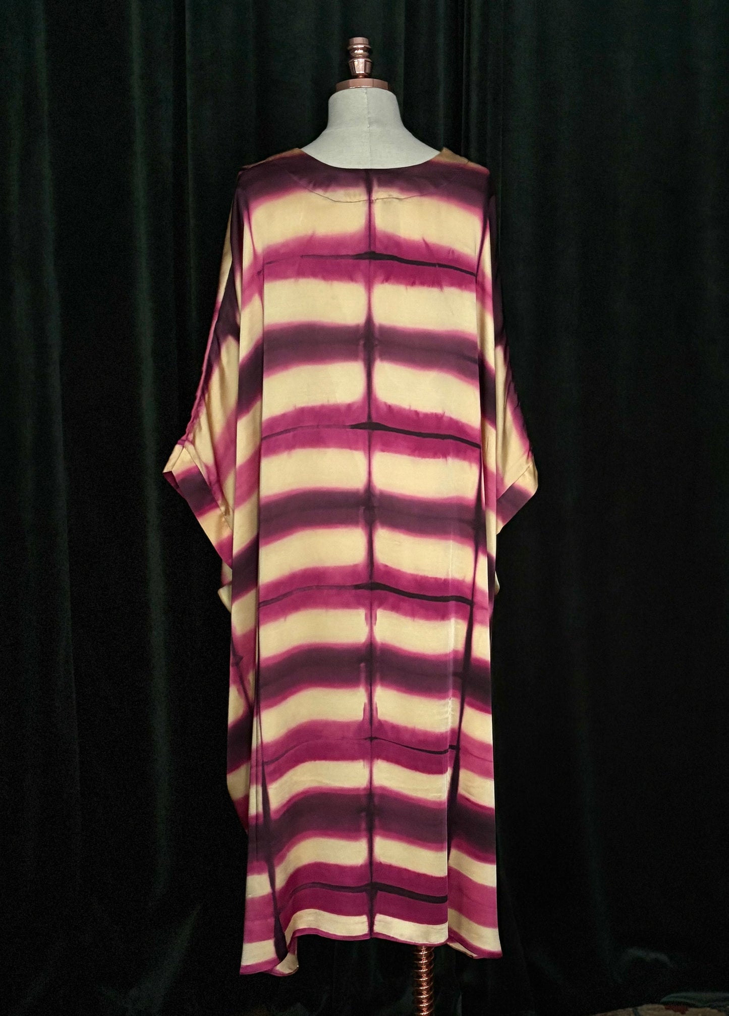 SHIBORU Kaftan bege/rosa