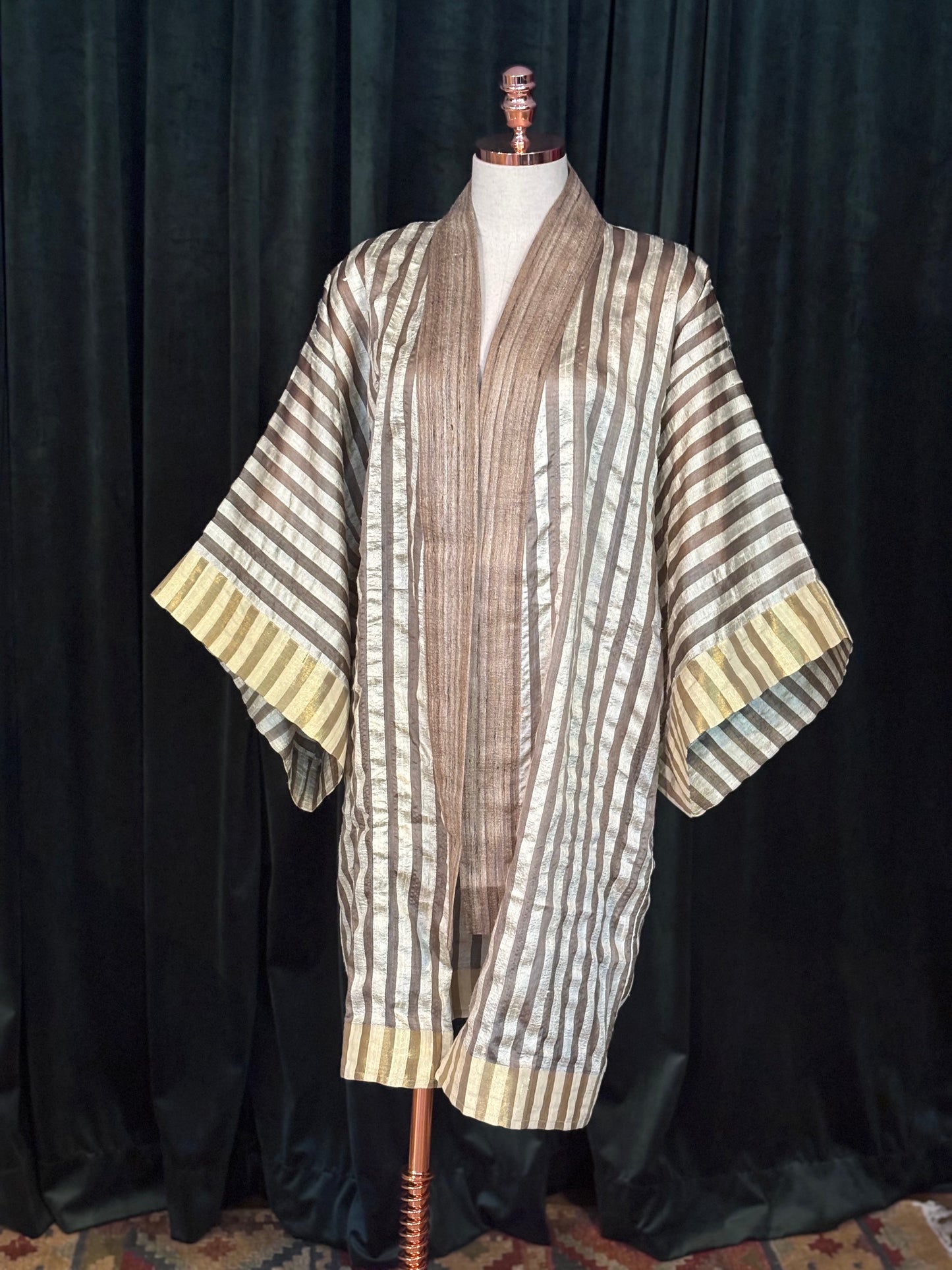Kimono STRIPES Seda Tussar