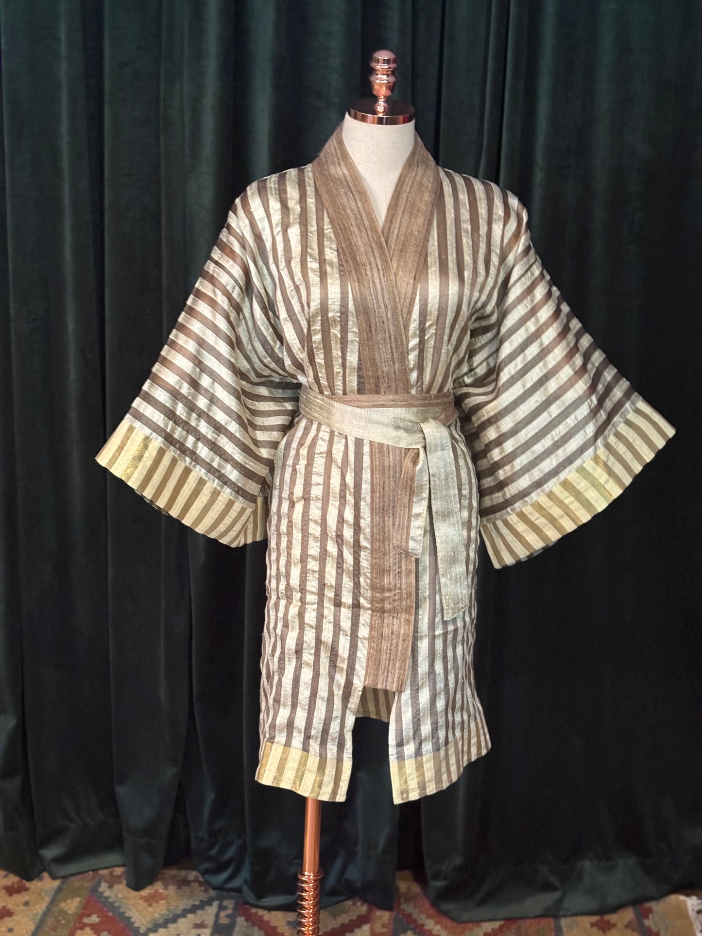 Kimono STRIPES Seda Tussar