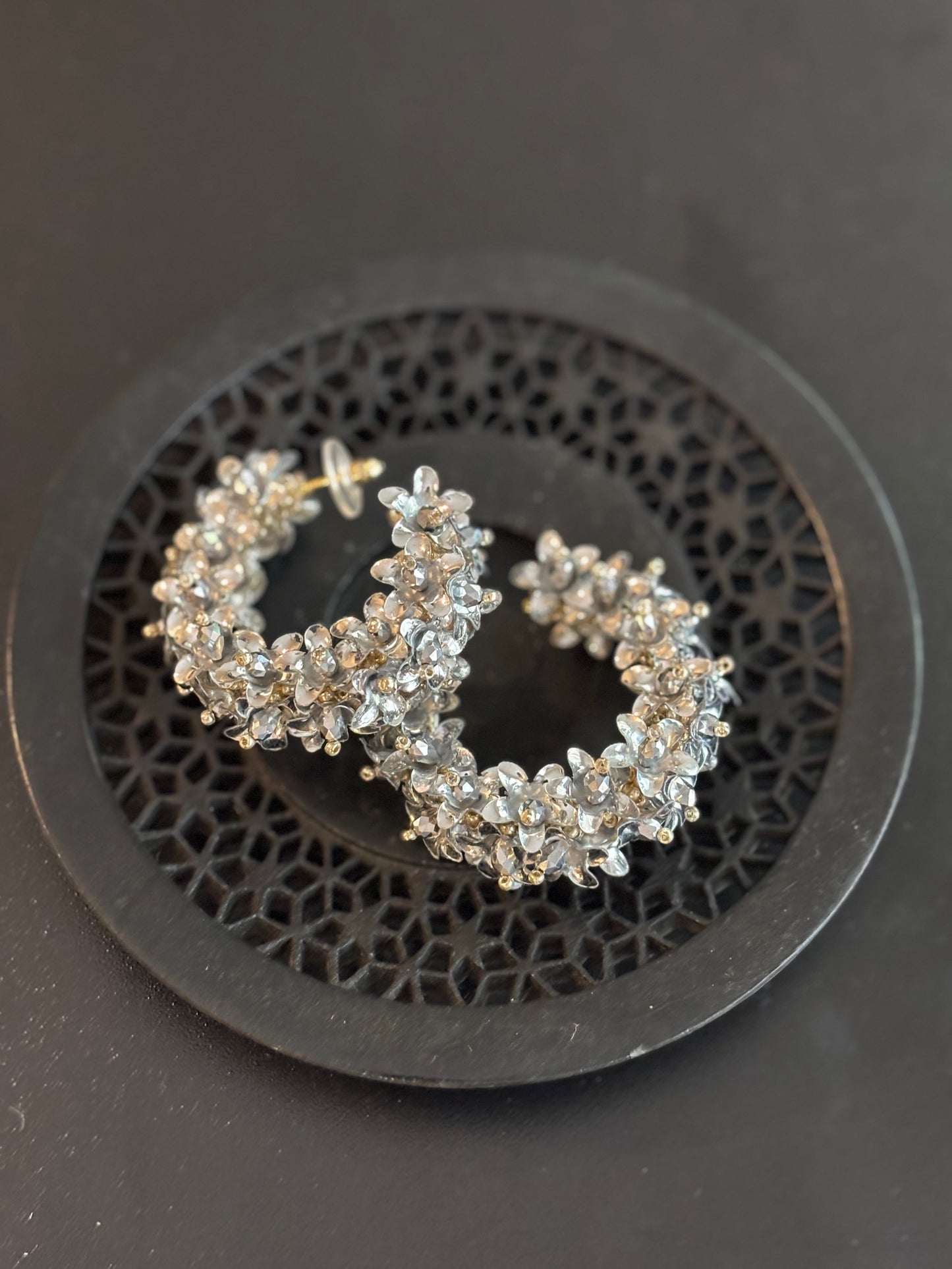 Brincos Argola prata by Olivia Dar