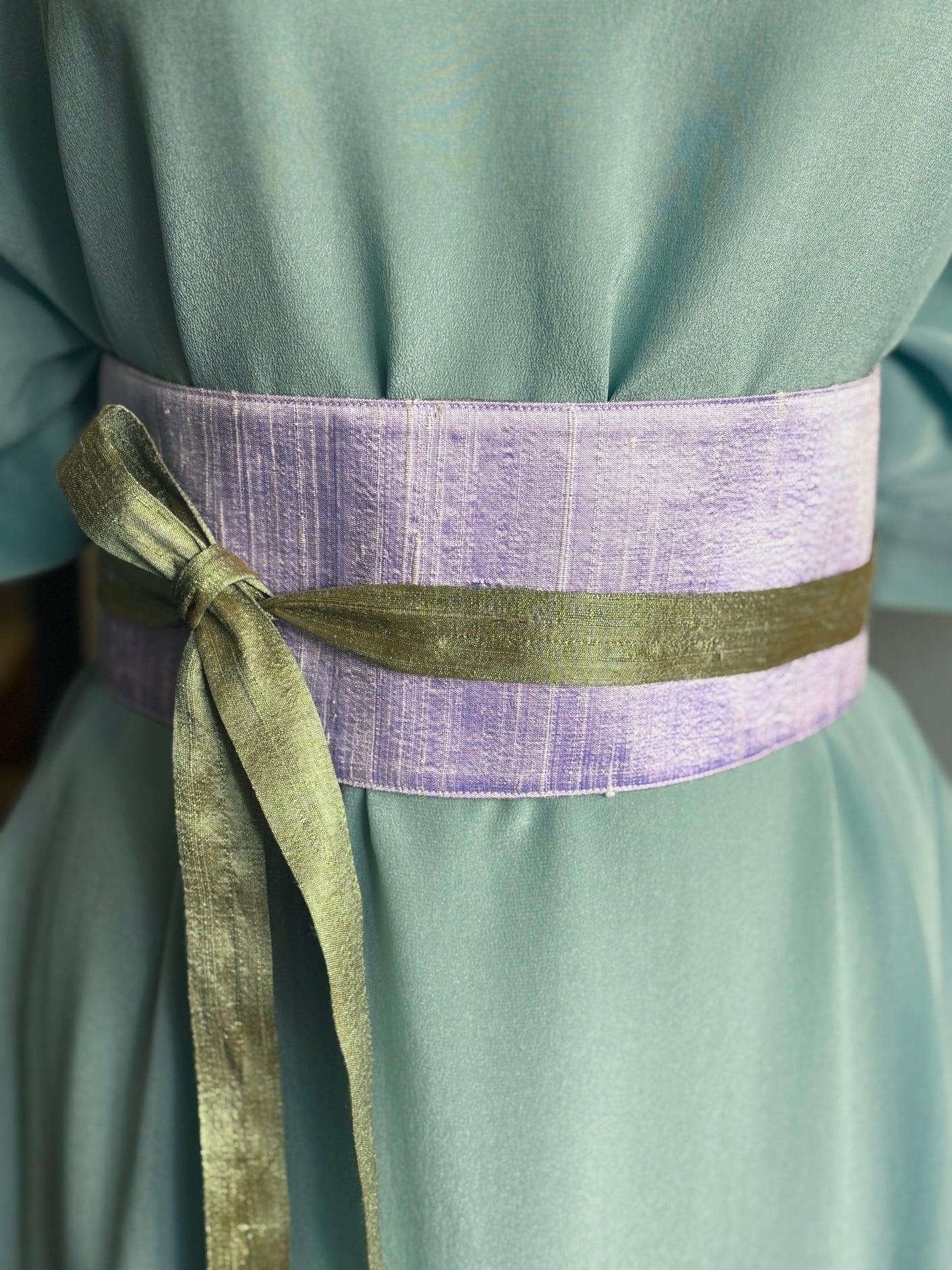 OBI brocado lavanda / lilás