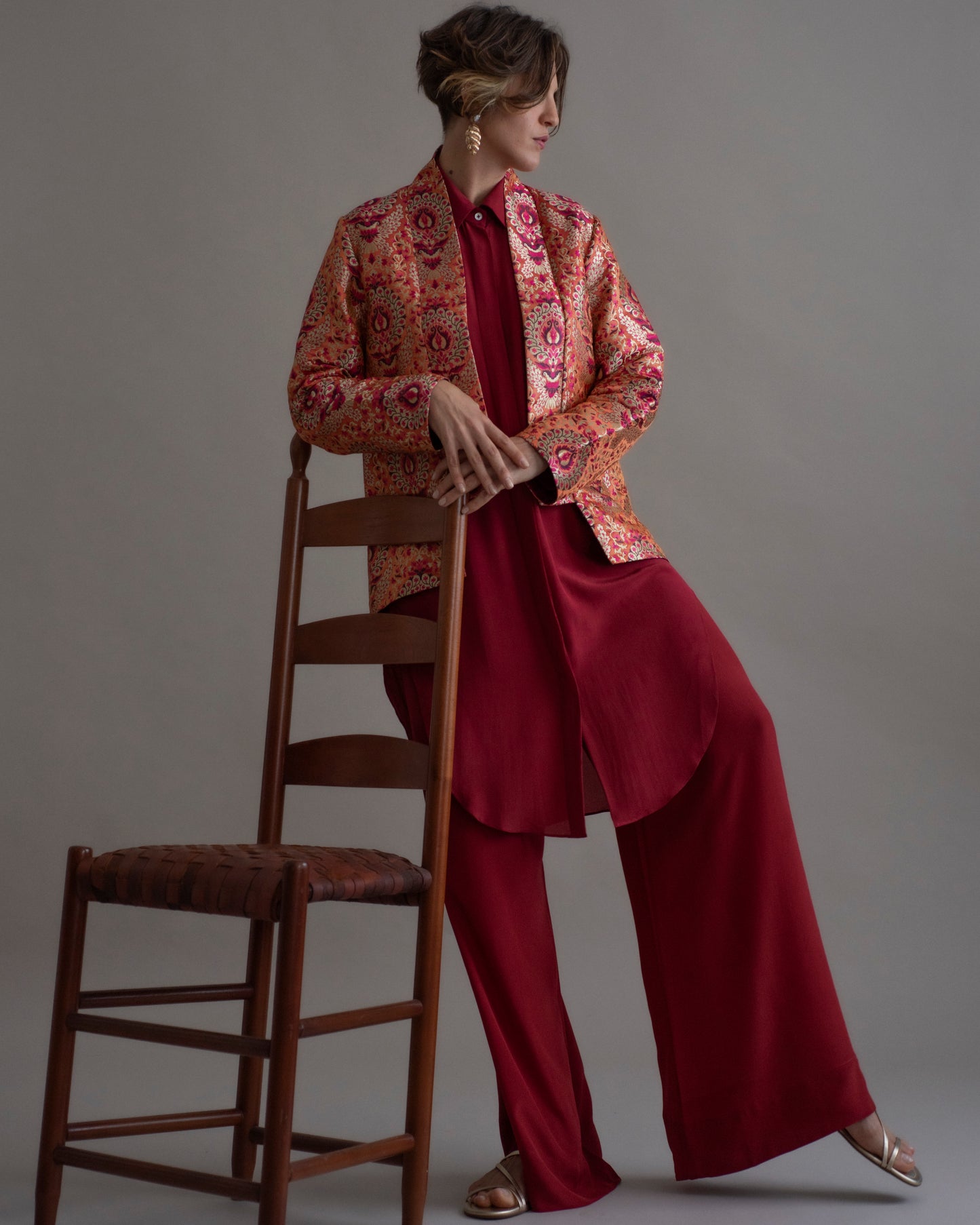 Chemise Seda MARGELAN rust red