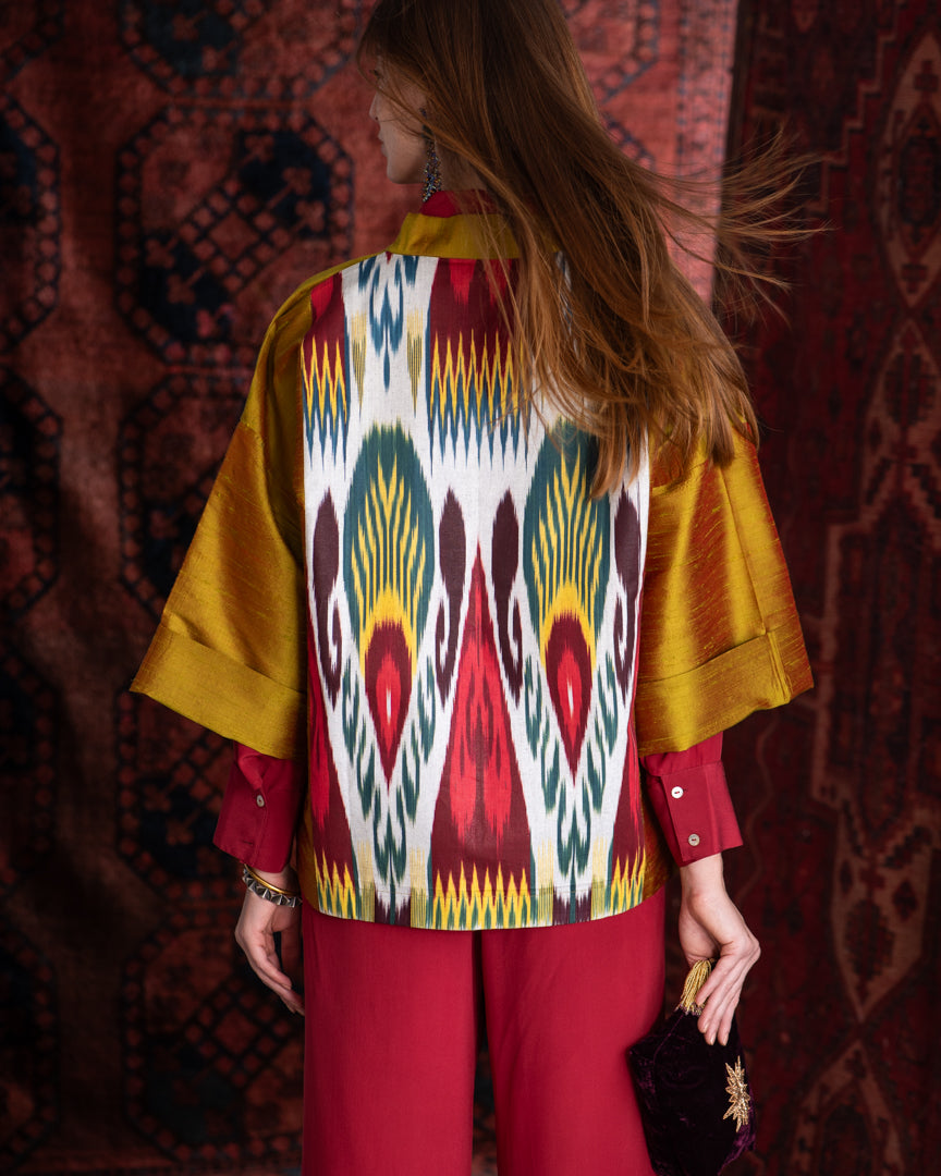 Kimono USBEKI amarelo