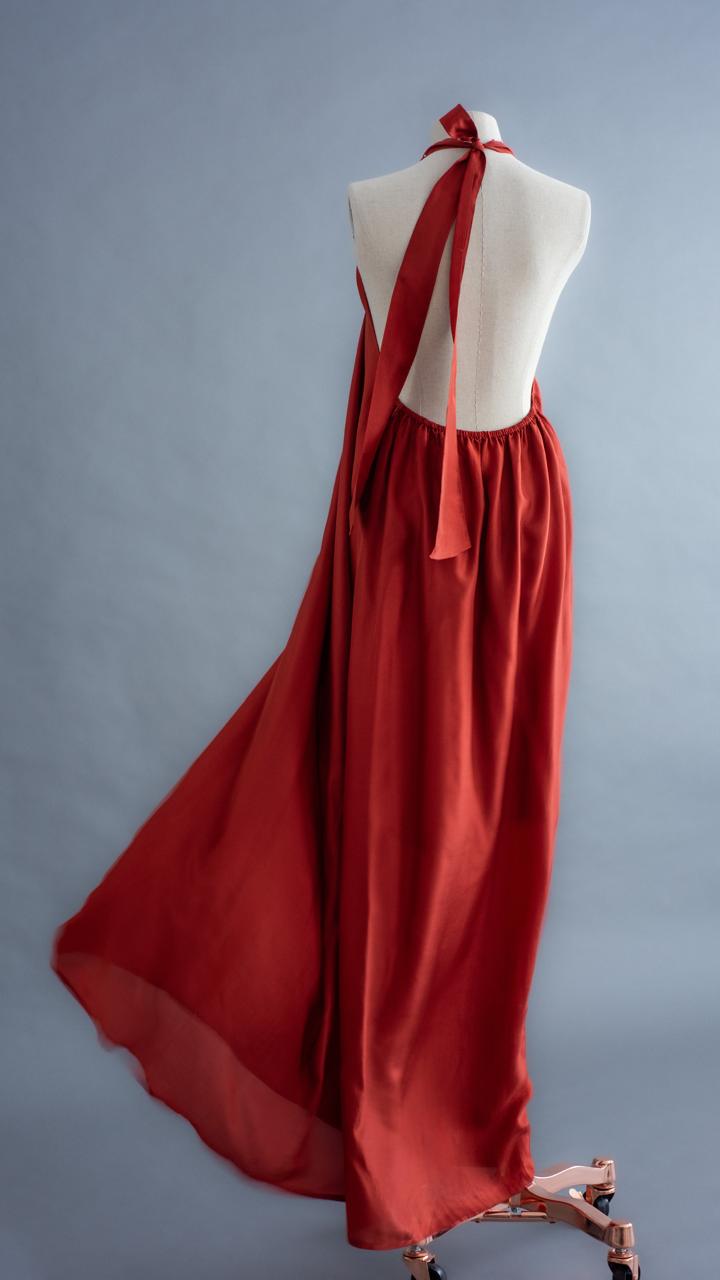 LA JAVANAISE silk dress