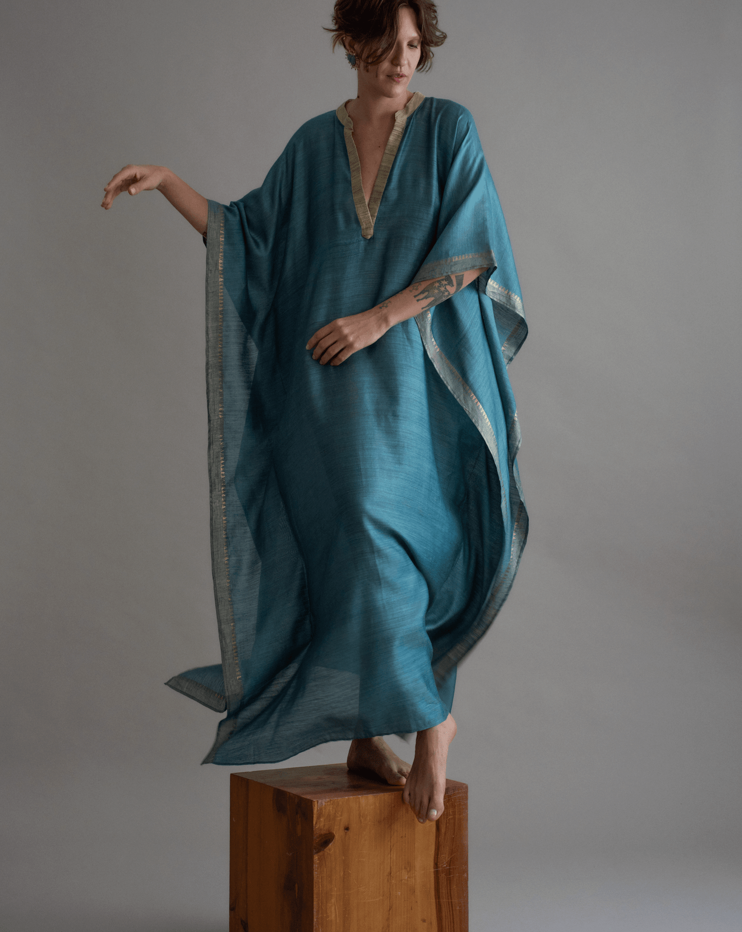 Kaftan EL FENN seda mugha aqua