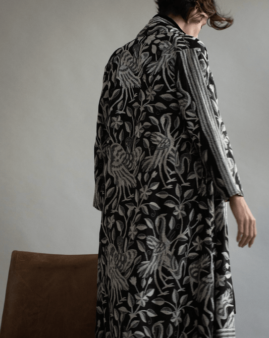 Overcoat KHANTA Seda Bordado