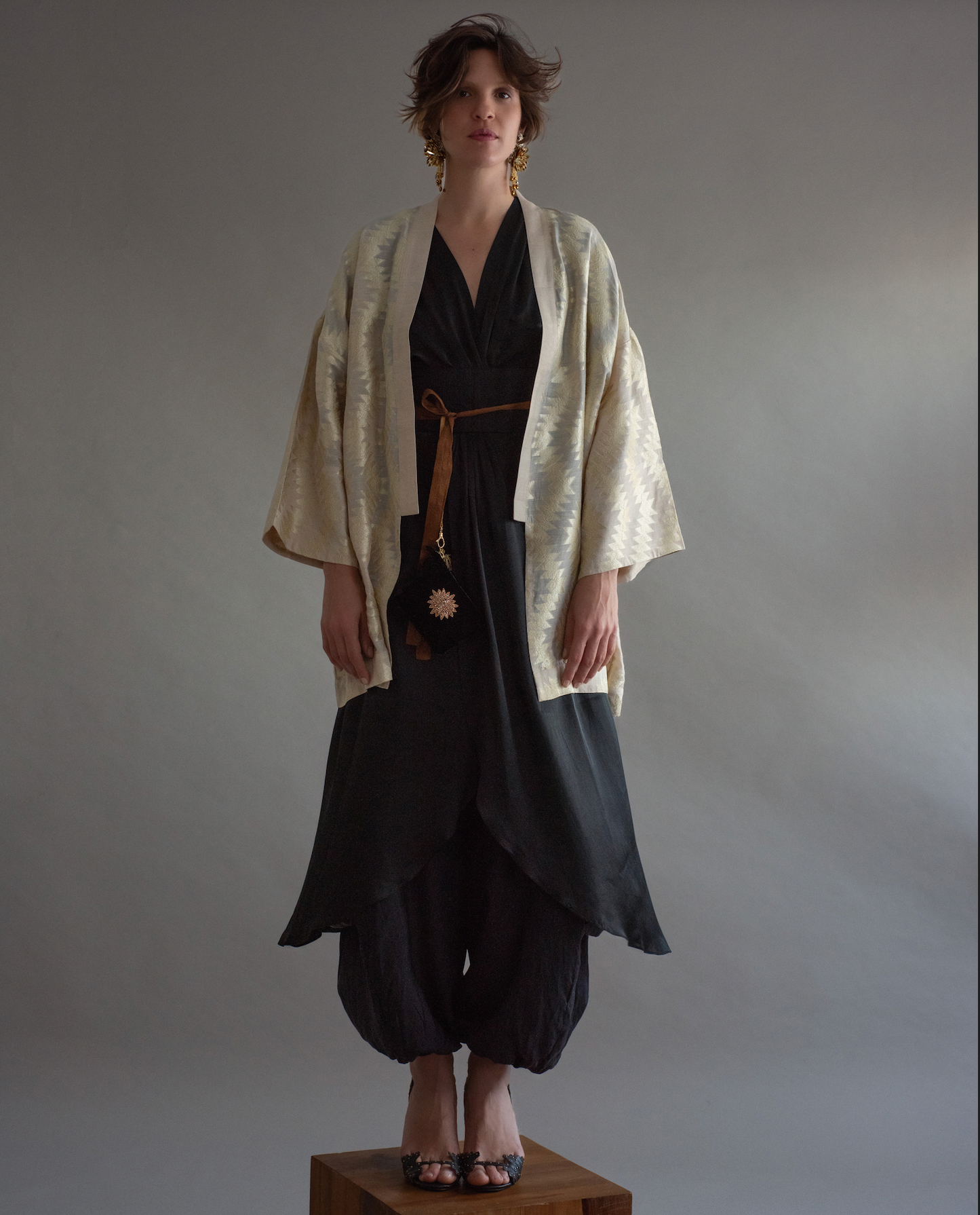 Kimono JACQUARD SEDA MUGHA