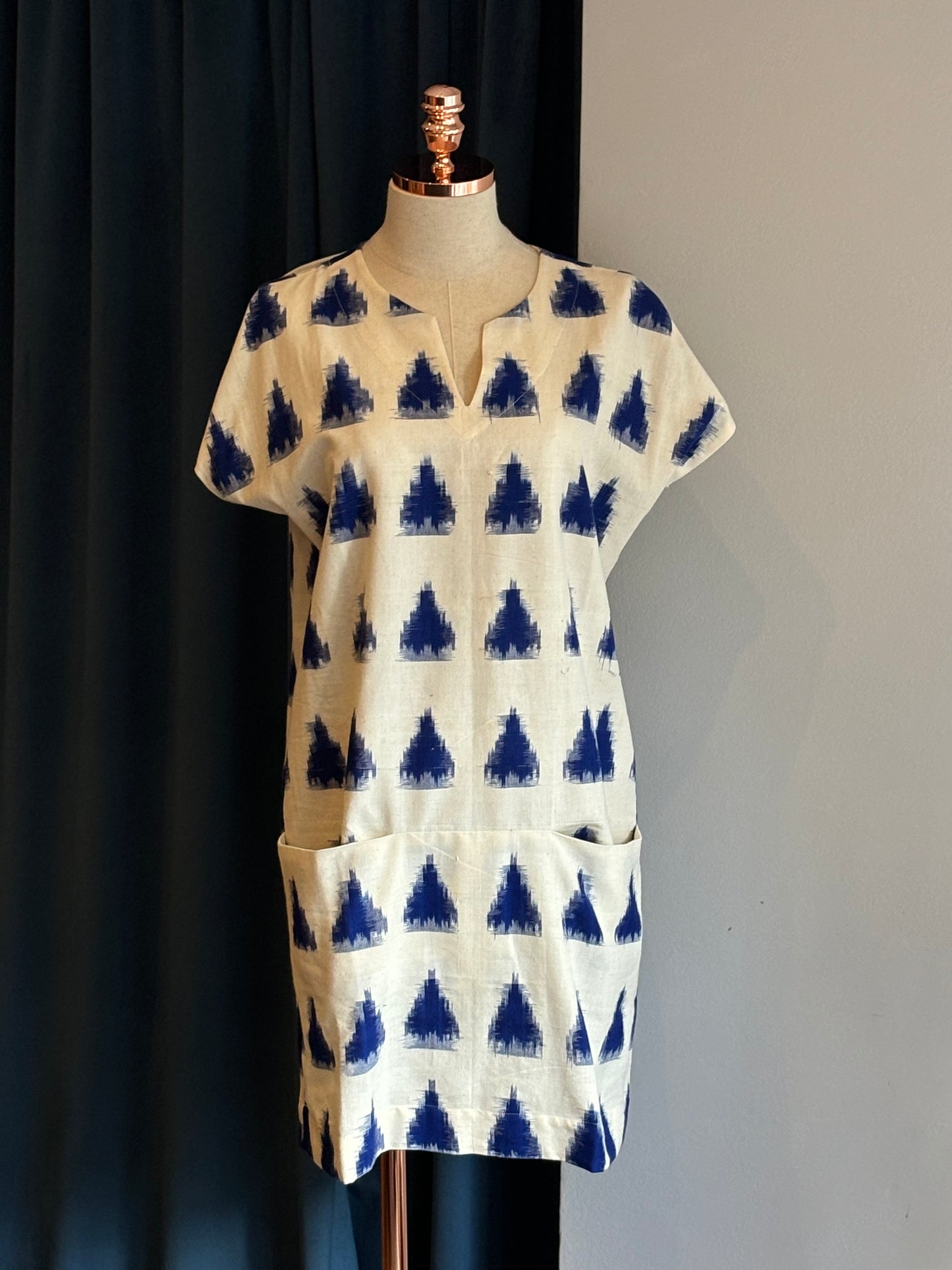 Vestido ISKIA ikat