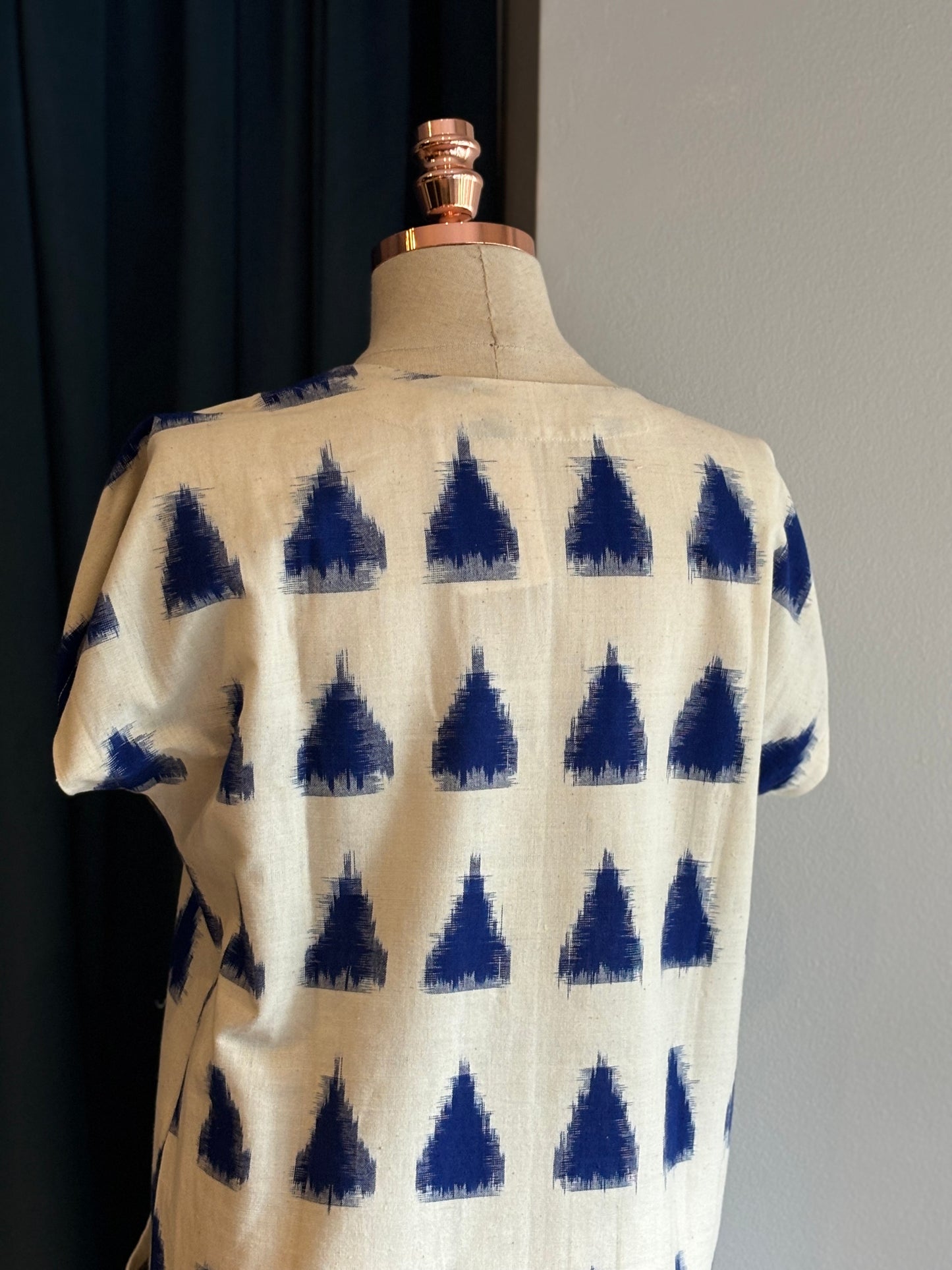 Vestido ISKIA ikat