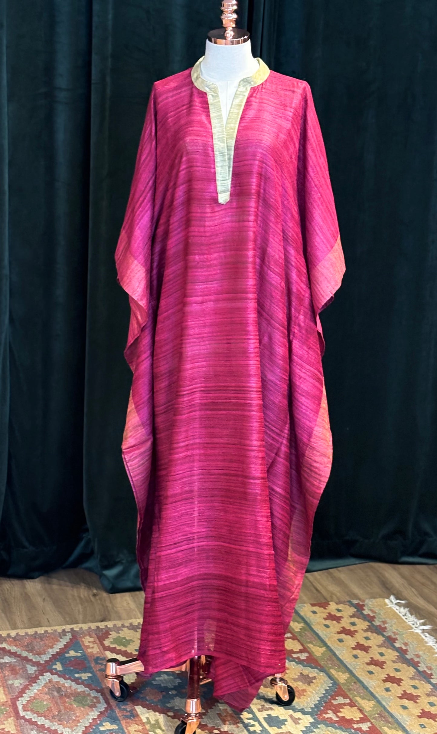 Kaftan  EL FENN seda mugha burgundy