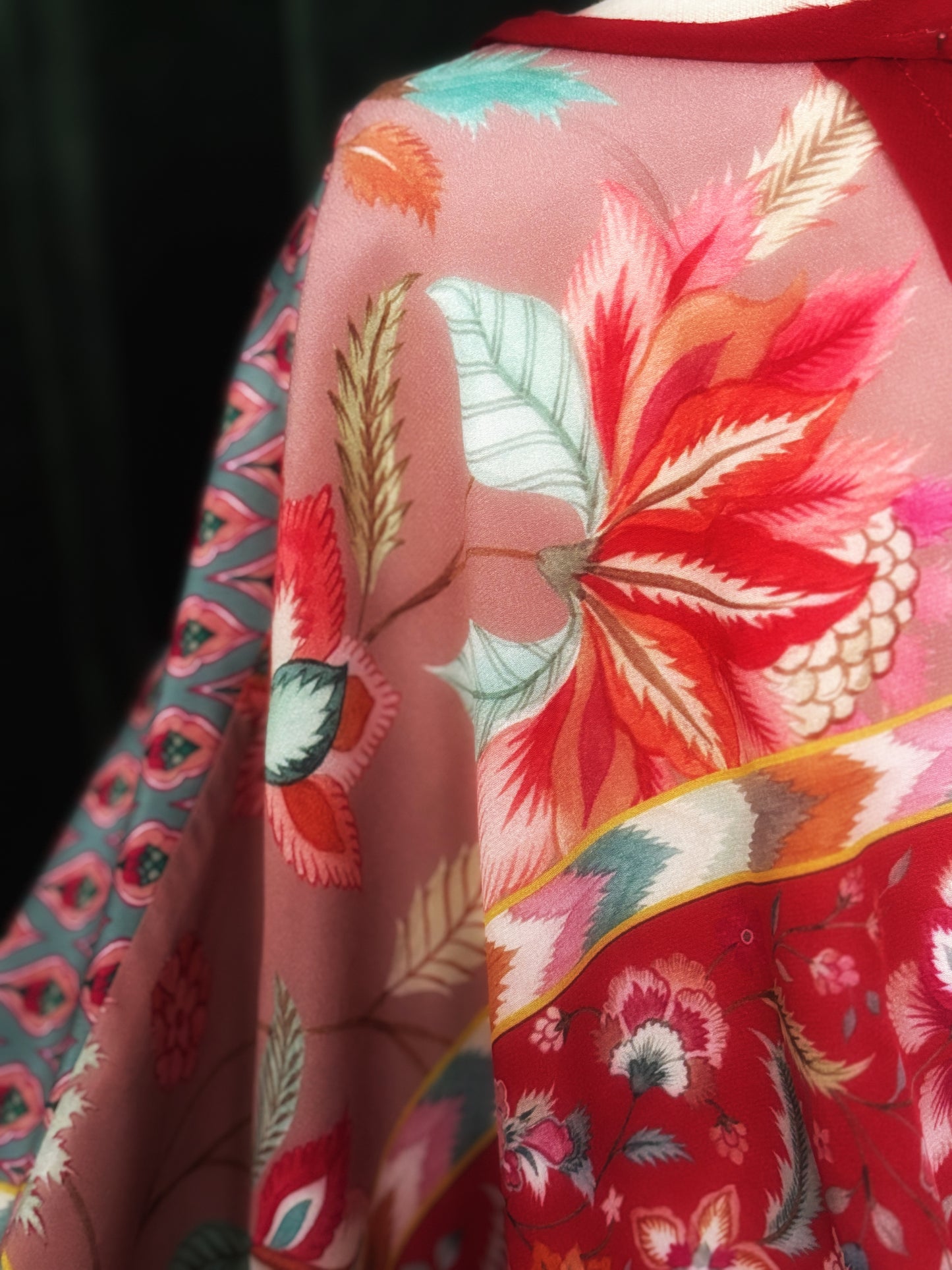 AMALFI dress floral rosé