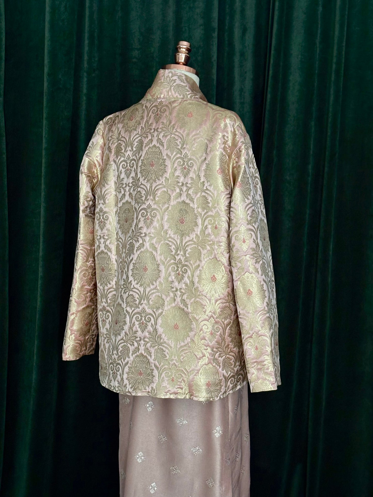 Jaqueta Brocado Benarsi rosé