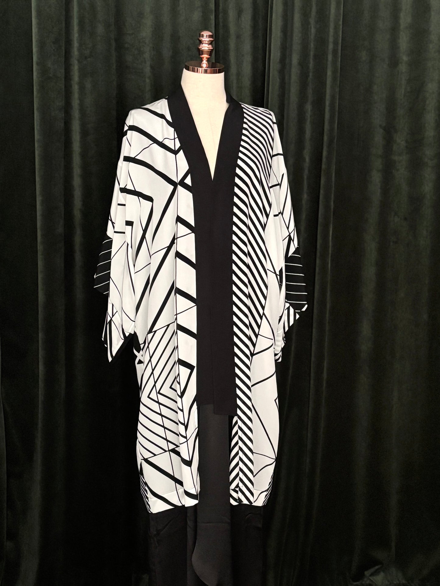 Kimon GEOMÉTRICO seda pura