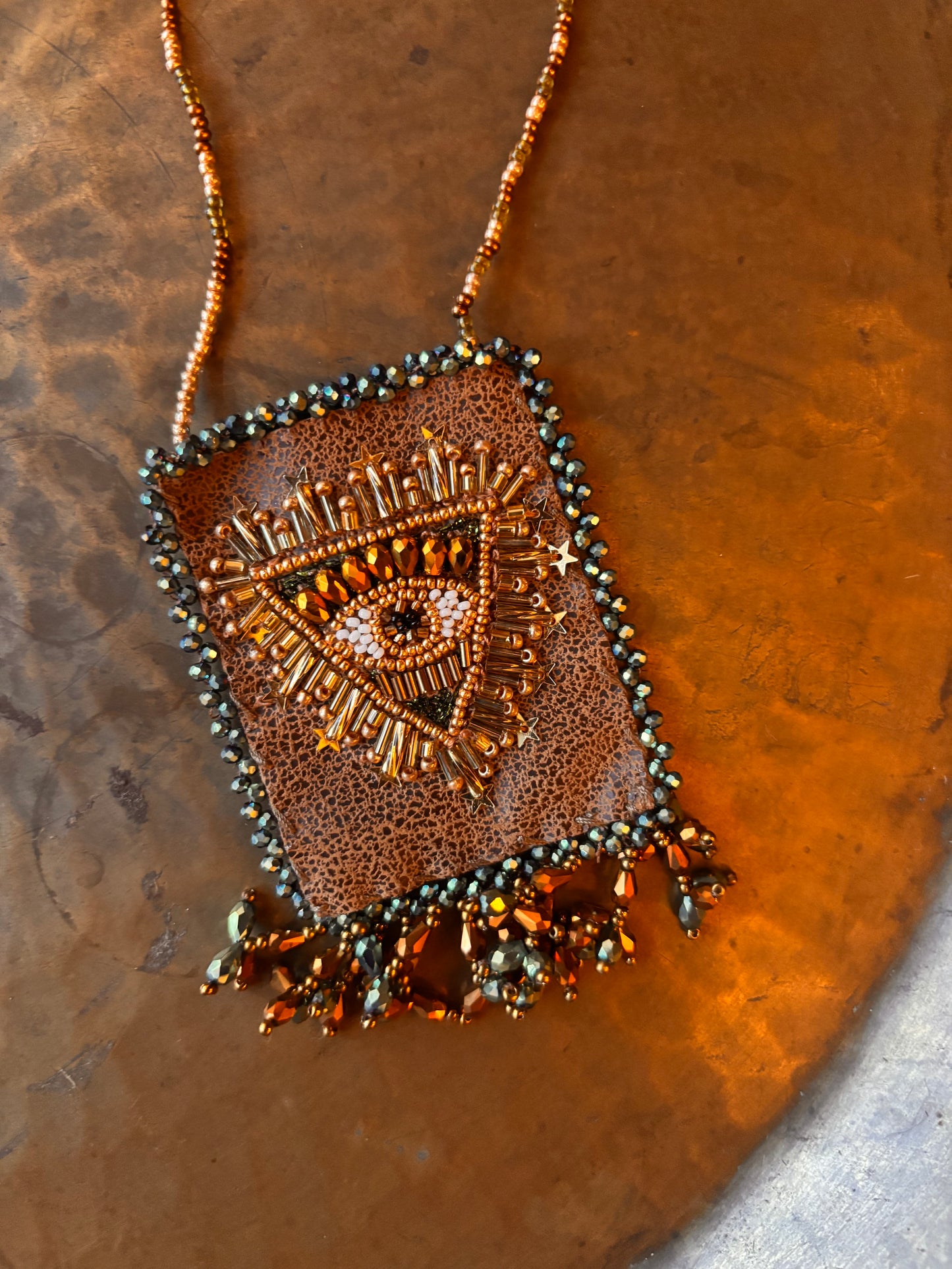 Colar Escapulário Sunburst