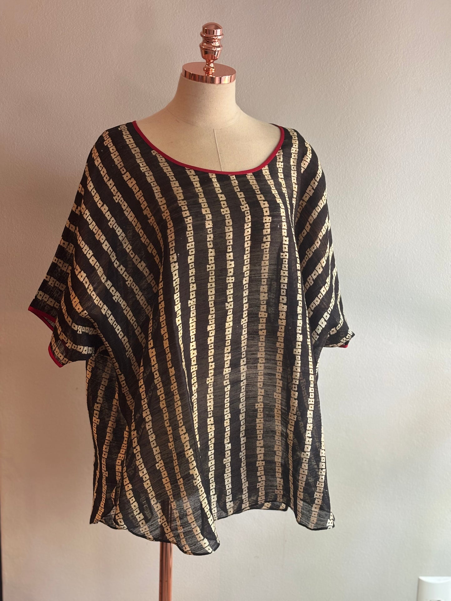 Blusa EVORA seda Tussar