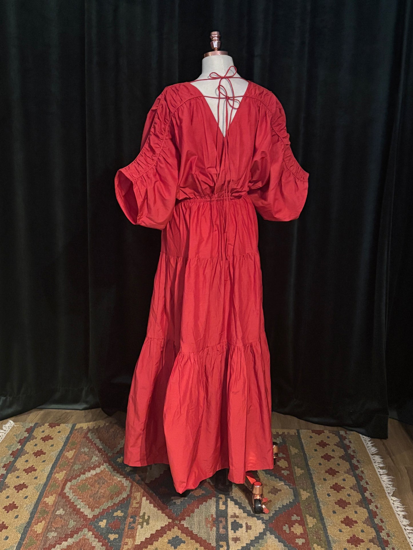 Vestido AIX coral