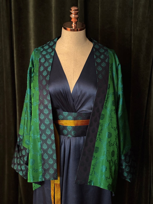 Kimono Seda TANCHOI verde