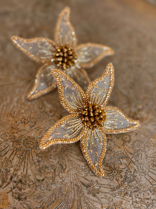 Brinco STAR FLOWER by Olivia Dar