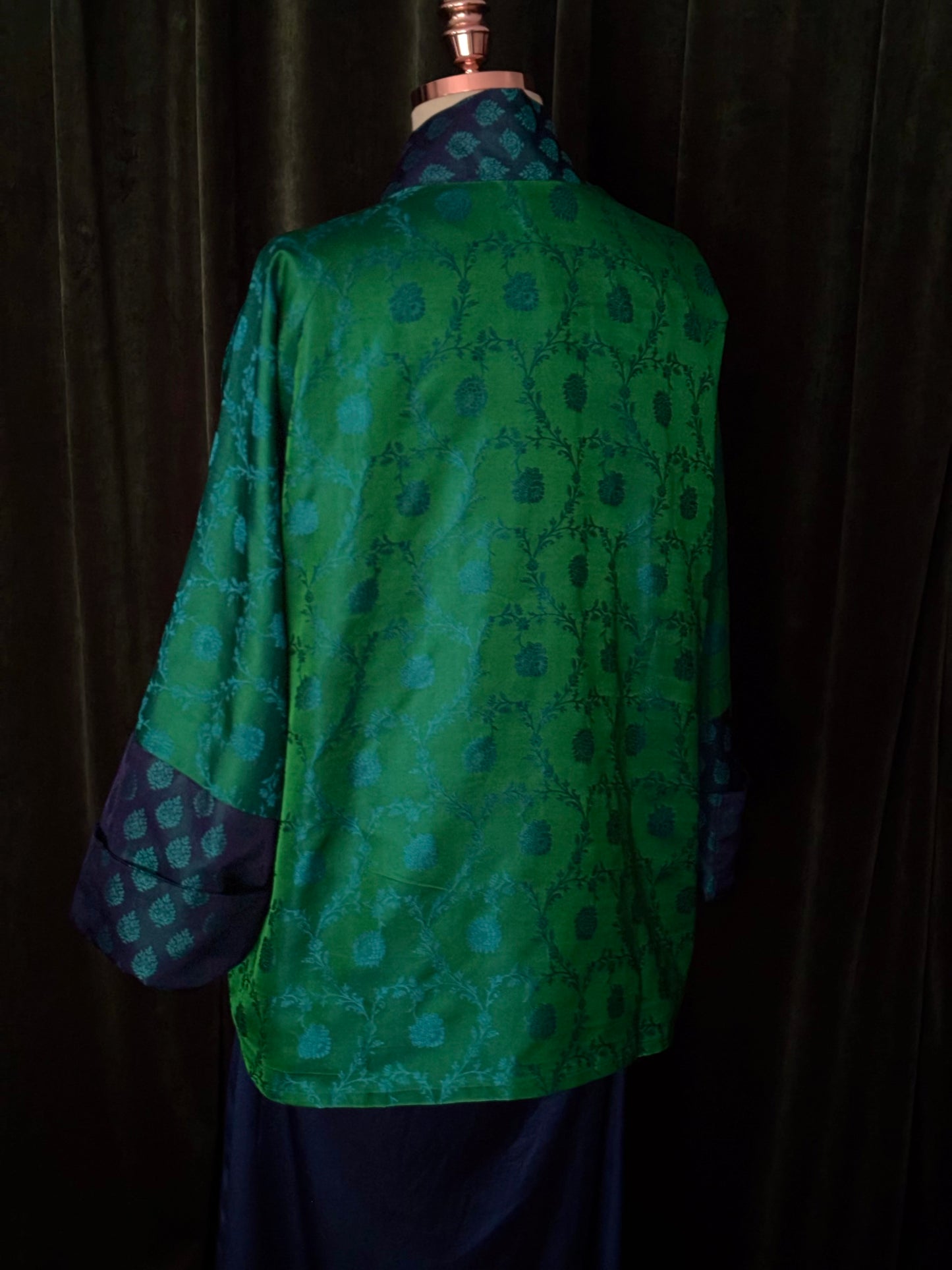 Kimono Seda TANCHOI verde