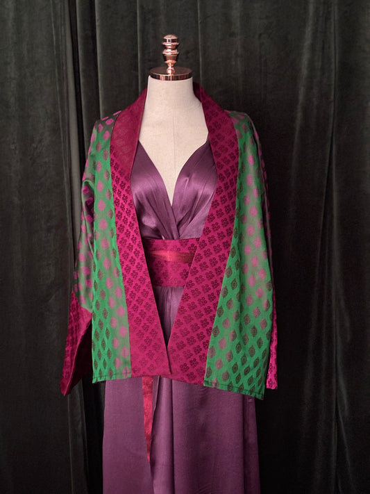 Kimono Seda TANCHOI verde