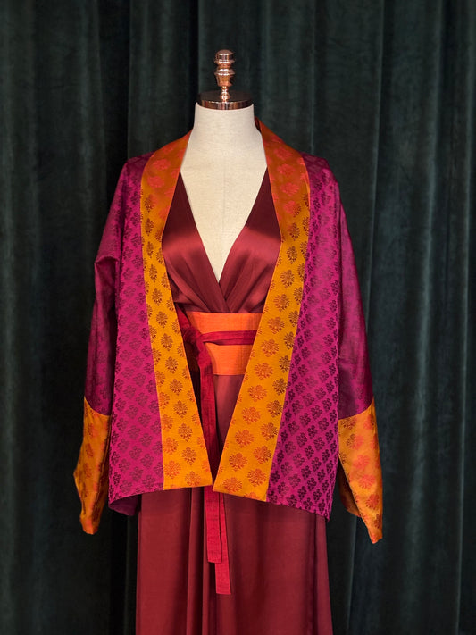Kimono Seda TANCHOI fúcsia