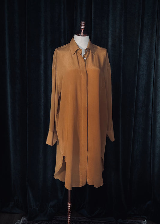 Chemise Seda MARGELAN ocre