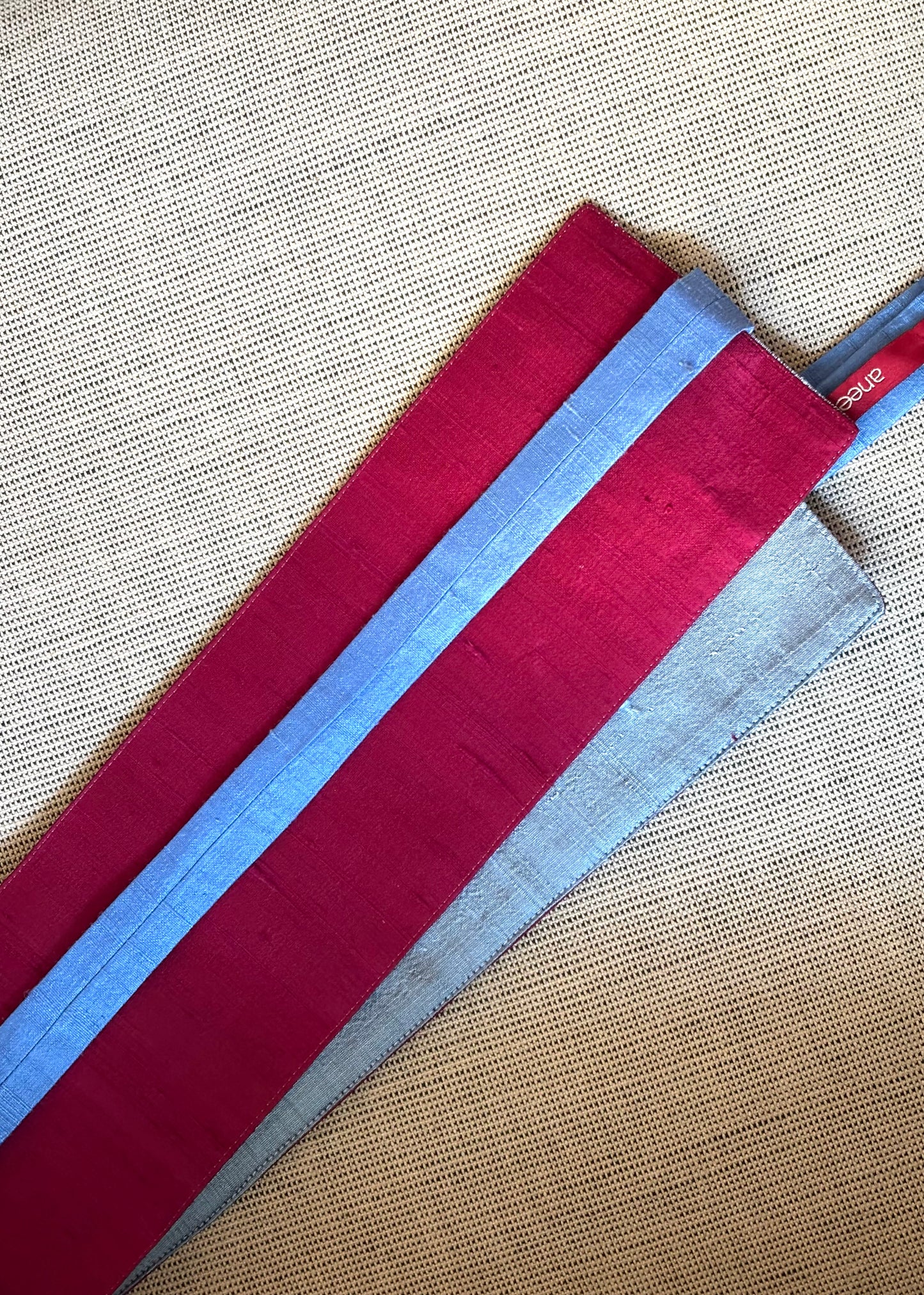 Cinto OBI azul/carmim