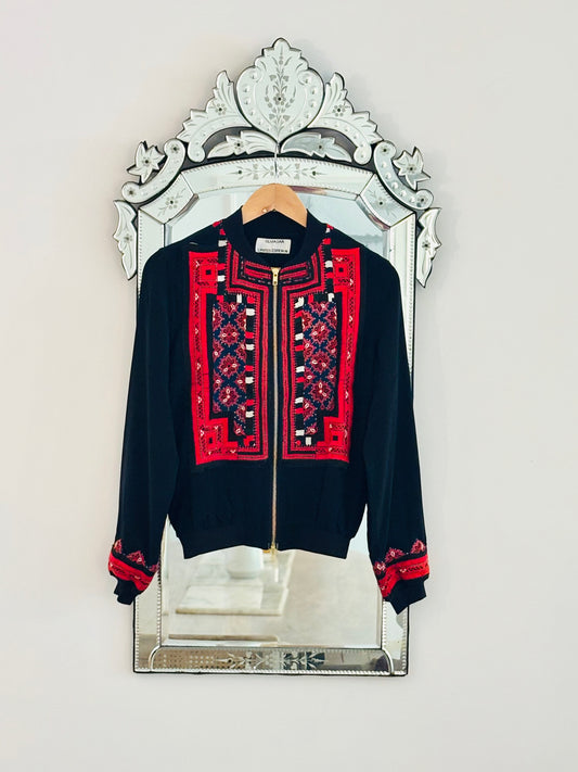 Bomber Baluchi by Olivia Dar Black