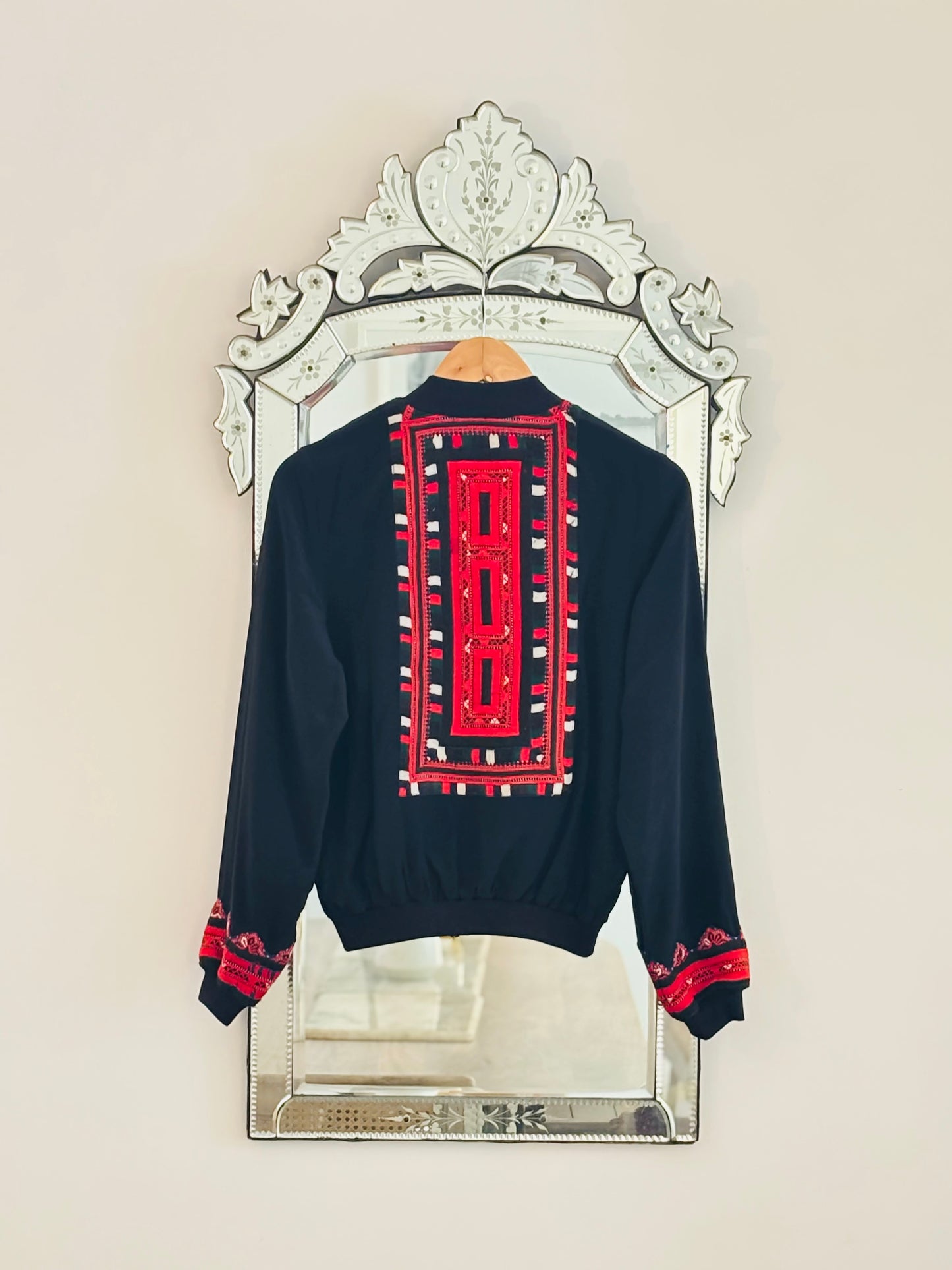 Bomber Baluchi by Olivia Dar Black