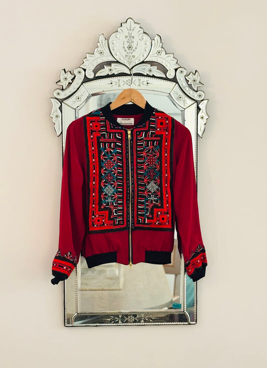 Bomber Baluchi by Olivia Dar carmim