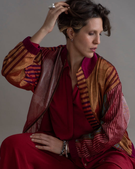 Bomber SILK METALIC TISSUE rust