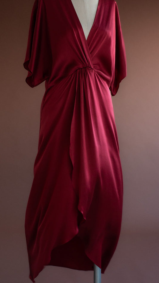 Vestido ATHENA marsala