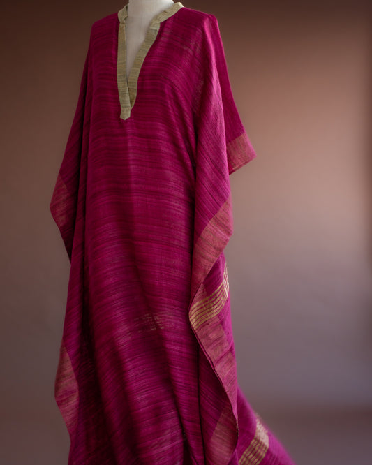 Kaftan  EL FENN seda mugha burgundy