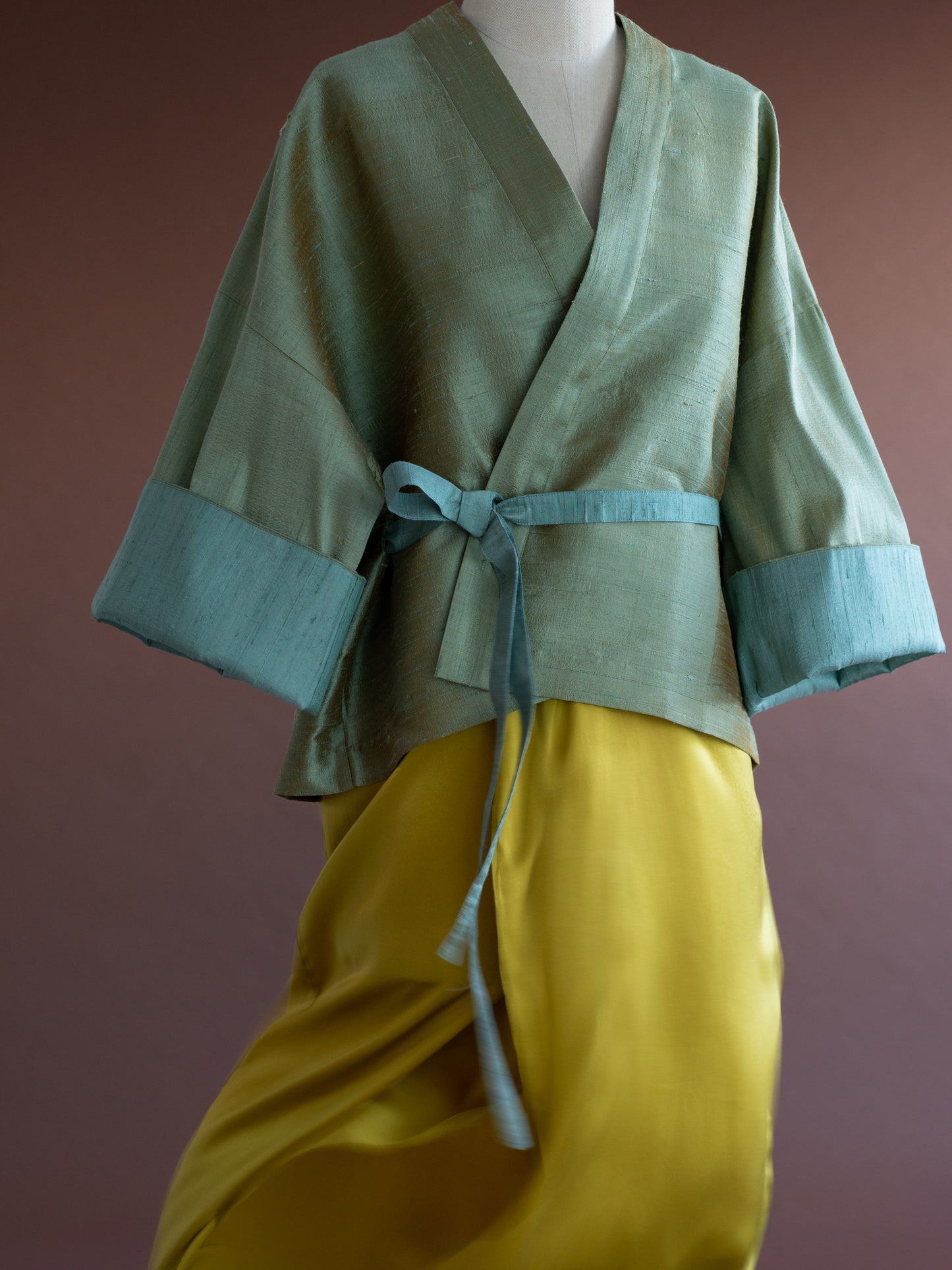 Kimono BAKHMAL sálvia