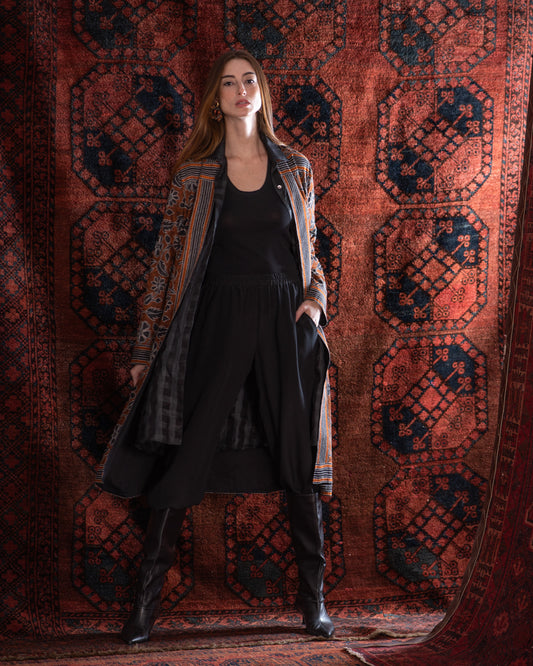 Overcoat KANTHA cobre