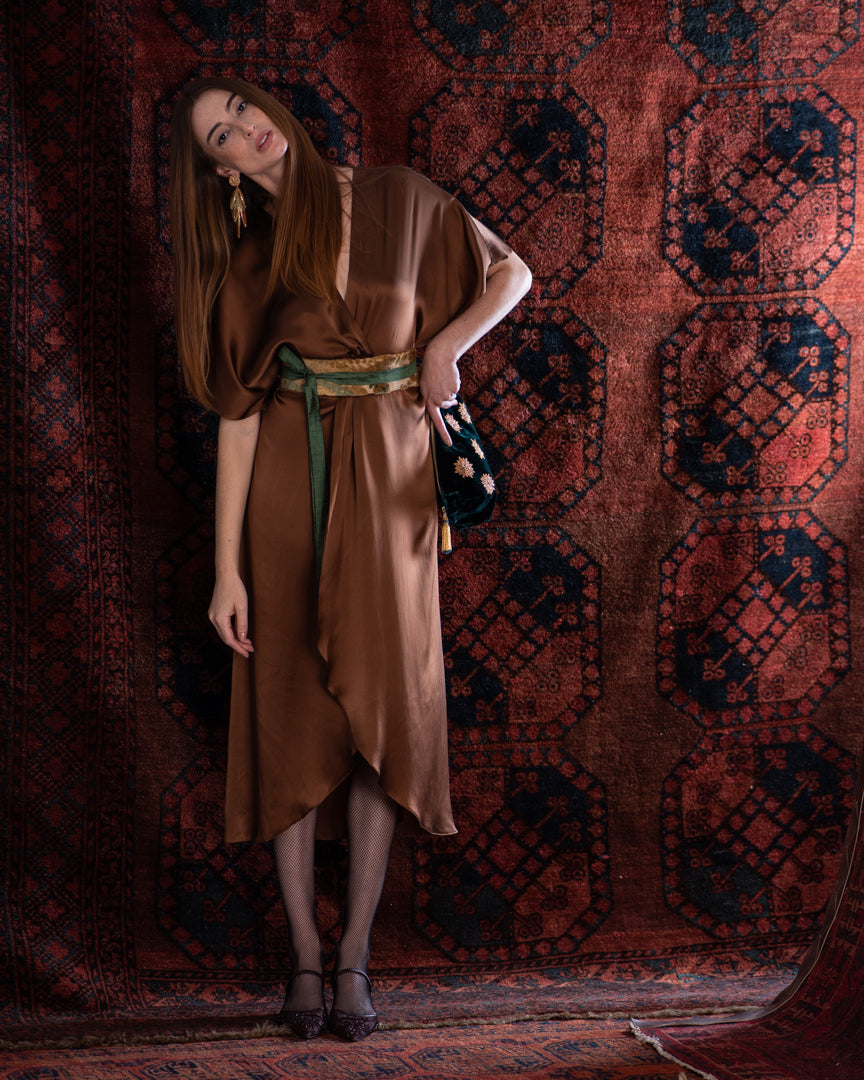 ATHENA chocolate dress