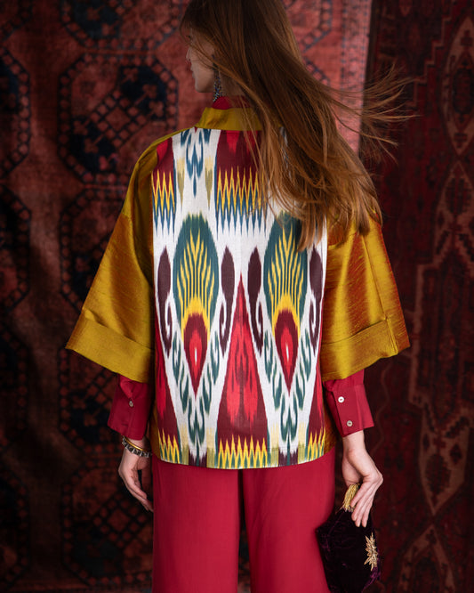 Kimono USBEKI amarelo