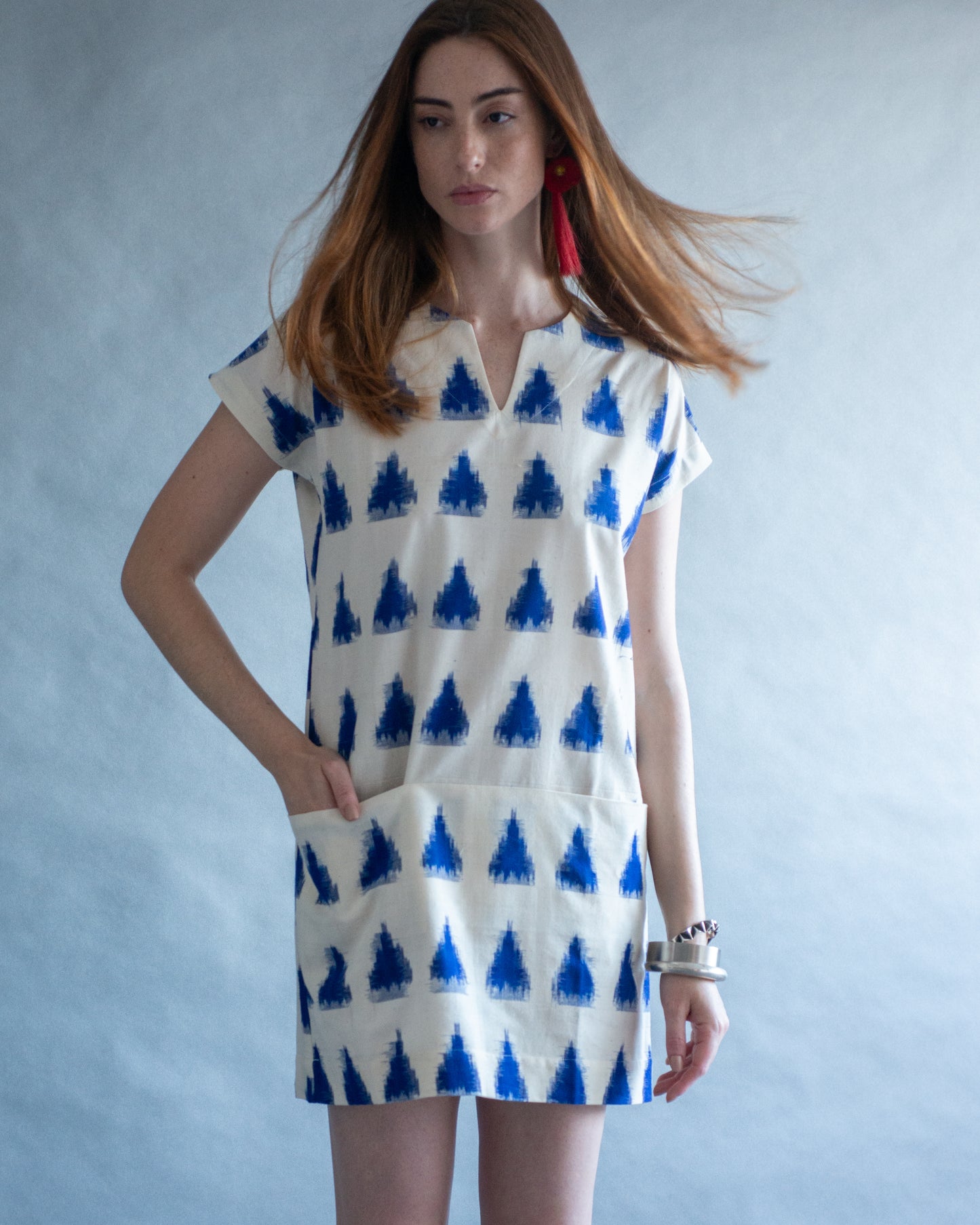 Vestido ISKIA ikat