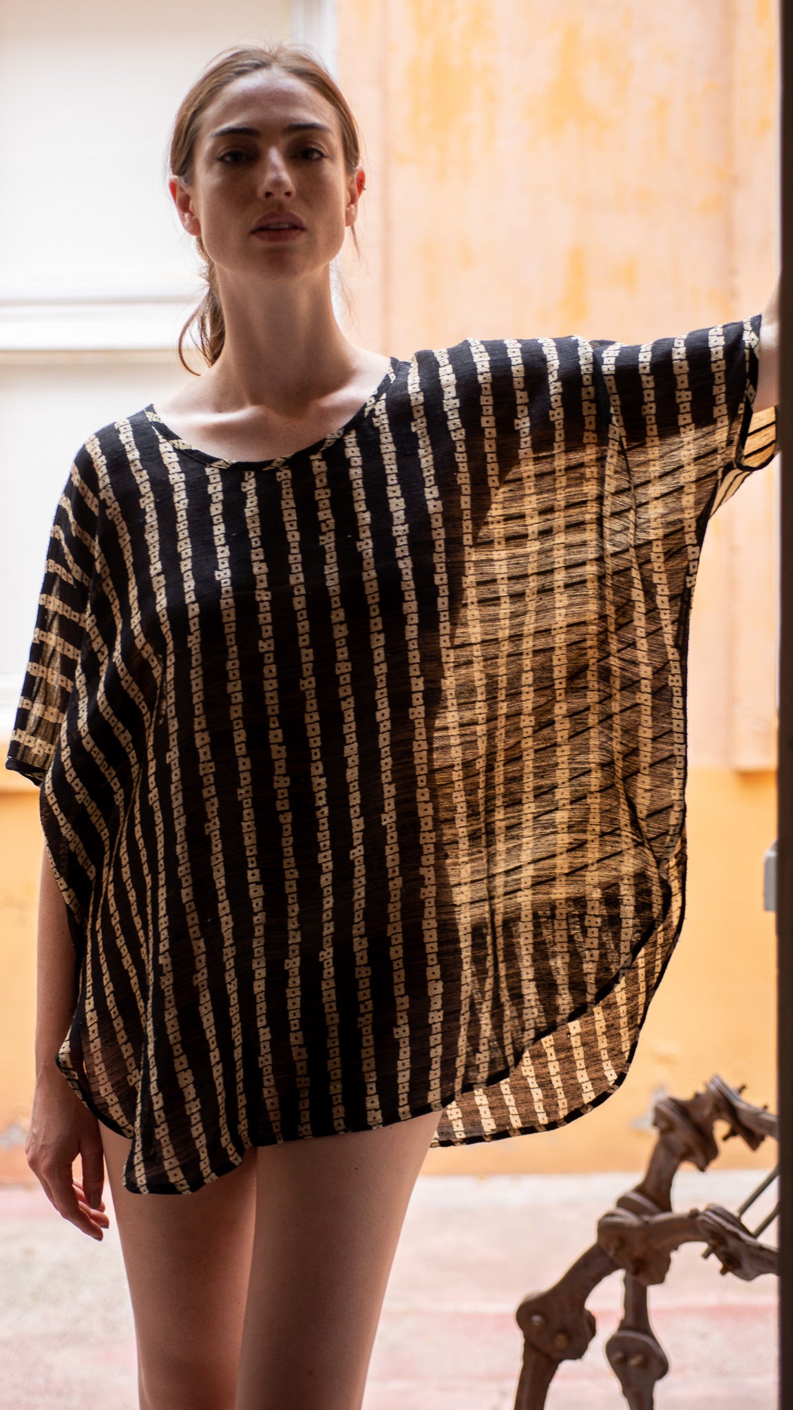 Blusa EVORA seda Tussar